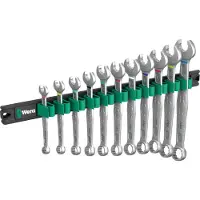 Wera 05020233001 11 Pièces 9640 Bande Magnétique 6003 Joker 1 Jeu De Clés À Anneaux