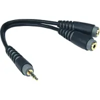 Klotz AYB-4 Adaptateur Y 20 CM Mini Jack - 2 Mini Jack F