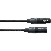 Cordial Câble Micro XLR 10 M Or