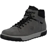 Rieker Bottines à lacets gris / noir
