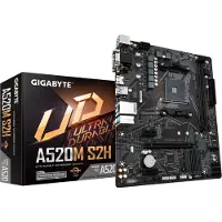 Gigabyte A520m S2h Motherboard Noir