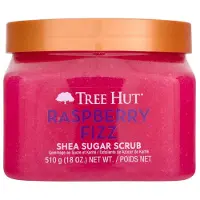 TREE HUT Shea Sugar Scrub Raspberry Fizz gommage au sucre au beurre de karité 510 g