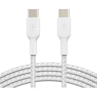 Belkin Câble Usb-c 1 M Blanc 2 Pièces (cab004bt1mwh2pk)