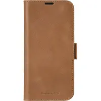 dbramante1928 Étui de télephone portefeuille Copenhagen Apple iPhone 16 Plus - Tan