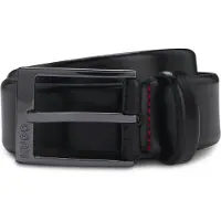 HUGO Garney Sz35 10245669 01 Belt Noir 100 cm Homme