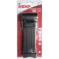 SXP Antivol pliable Art 2 - acier dur, flexible, 80 cm, sécurité vélo, noir