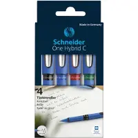 Schneider Roller One Hybrid C , couleurs assorties dans boîte de 4