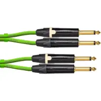 Cordial CEON DJ PLUG 0.6 G set de câbles jack TS 6,35 mm 60 cm