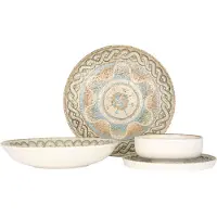 RINART service de table - Celest - 24 pièces - 6 personnes - Porcelaine