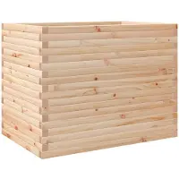 vidaXL Jardinière 90x60x68,5 cm bois de pin massif