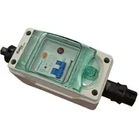 VETUS Rcbo Ip65 Quick Connection Electrical Panel 16a Blanc