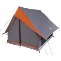 vidaXL Tente familiale, 220 x 220 x 184 cm, polyester et fibre de verre