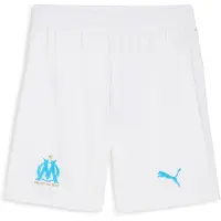 Puma Pantalon de sport 'Olympique de Marseille 25/26' bleu clair / blanc