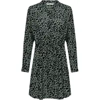 ONLY Robe-chemise 'ONLCory' sapin / noir