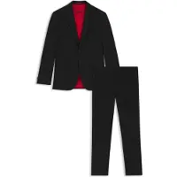 HUGO Costume deux pièces Extra Slim en laine mélangée
