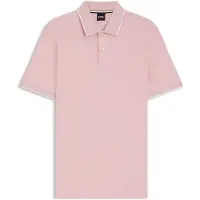 BOSS Polo en piqué de coton à logo brodé