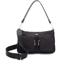 L.credi sac à épaule bandoulière Penelope Crossbody Bag Black noir