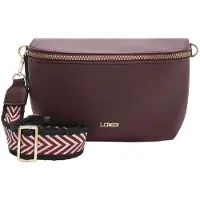 L.credi sac à épaule bandoulière Oliana Crossbody Bag Wine bordeaux