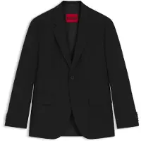 HUGO Veste de costume Modern en laine mélangée stretch