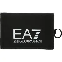 EA7 unisex. 7X000284_AF19722 Portefeuille Core noir (OSFA), Casuel, Polyester