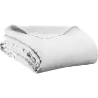 Vivaraise Drap plat Kala blanc - 240 x 300 cm
