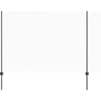 vidaXL Clôture hexagonale avec poteaux, 25 x 1,6 m, acier revêtu de PVC