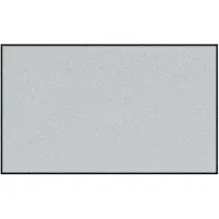 vidaXL Tapis d'entrée Gris et Noir 90 x 150 cm Polypropylène et vinyle
