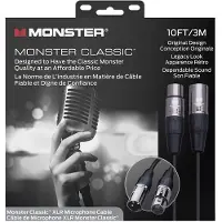Monster Cable Prolink Classic 3 m Câble de microphone