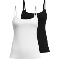 Calida Maillot de corps noir / blanc