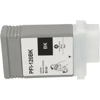 PrintAbout Cartouche compatible pour Canon PFI-120BK - Noir