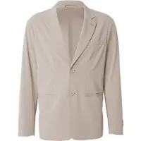 Armani Exchange pour homme. XM000345AF10897U6107 Blazer beige à simple boutonnage (42), Casuel, Polyester