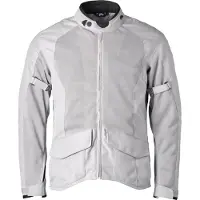 GMS-Moto FiftySix.7 Long, veste en maille ,Blanc ,S