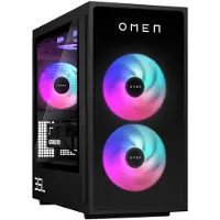 HP OMEN 35L PC de bureau gaming - GT16-0111nb - Black Glass Bezel - - Ultra 7 avec RGB 240mm refroidisseur liquide