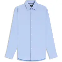 BOSS Chemise Slim en twill stretch performant