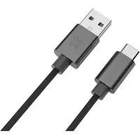 Xtrememac Câble USB-A vers USB-C 2,5 m Nylon Noir