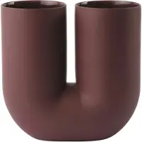 Muuto Kink Vase Deep Red | 26 cm