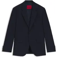 HUGO Veste de costume Modern en laine mélangée stretch
