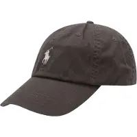 Ralph Lauren pour homme. 710667709038 Casquette en sergé de coton noir (OSFA), Casuel