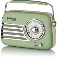 Haeger Radio Portable Rb-gre.001a