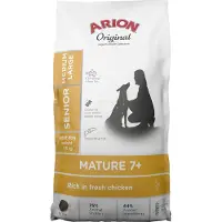 Arion Original Mature 7+ Senior Medium Large Chicken Rice 12 kg