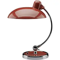 Fritz Hansen Lampe de Table , Rouge, Salon / séjour, Métal, Vintage / rétro