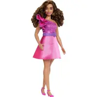 Mattel Barbie - Poupée Fashionistas en robe HRH22