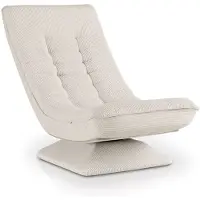 Juskys Fauteuil relax / Recliner Korsika - Tissu côtelé - Capacité de poids maximale 150 kg - Beige