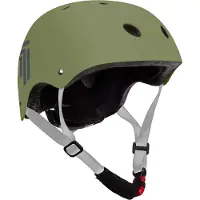 Cofi1453® 7-Brand Casque Sport Army Vert Sûr & Léger pour vélo & skate 52-56 cm
