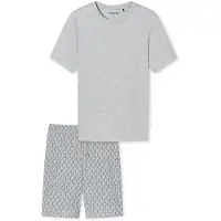 Schiesser Bas de Pyjama Schiesser Homme 181171 Grey Melange-Taille 50