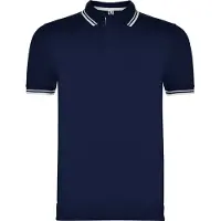 Roly Pack 10 Montreal Navy/Blanc - Roly PO6629 - Taille 2XL