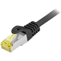 Equip 605109 Patchkabel Cat6A Outd. S/FTP 2xRJ45 20.00m schw. LSZH