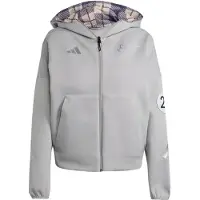 Adidas Veste de survêtement 'Mercedes - AMG Petronas Formula One Team' gris clair