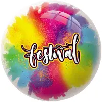 MONDO Balle Festival Fluo 23cm