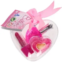 Johntoy Kit de maquillage en forme de coeur